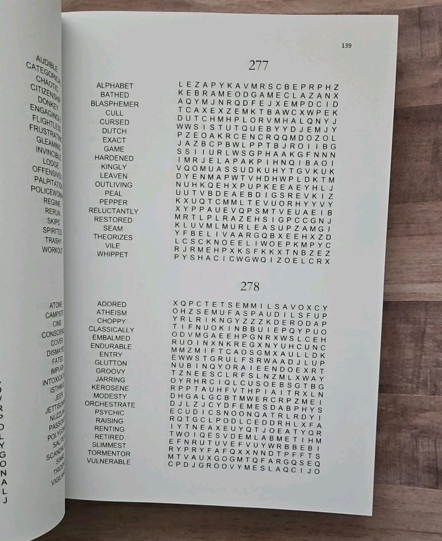 THE BIGGEST WORD SEARCH BOOK IN THE UNIVERSE #4 By Charles Waterford 1328 Puzzle