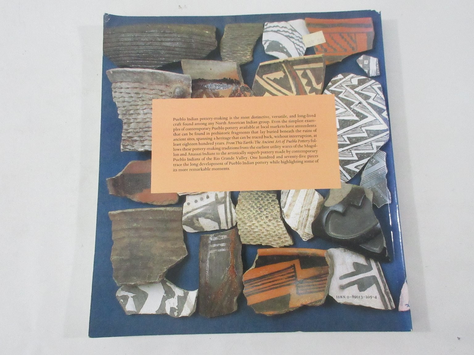 From This Earth The Ancient Art of Pueblo Pottery Southwest Art Book Peckham