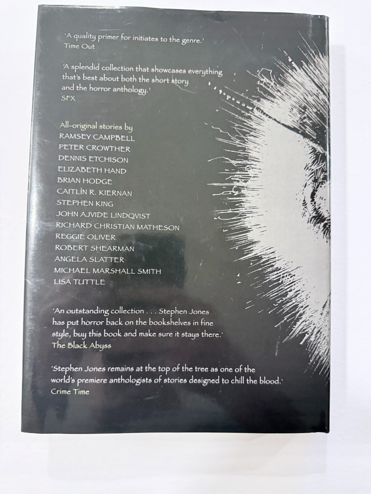 A Book of Horrors- Stephen Jones- HC 2012 PS Publishing- Signed Ltd #753