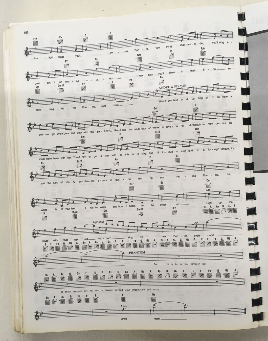 The Ultimate Broadway Fake Book (502 Pages) c5