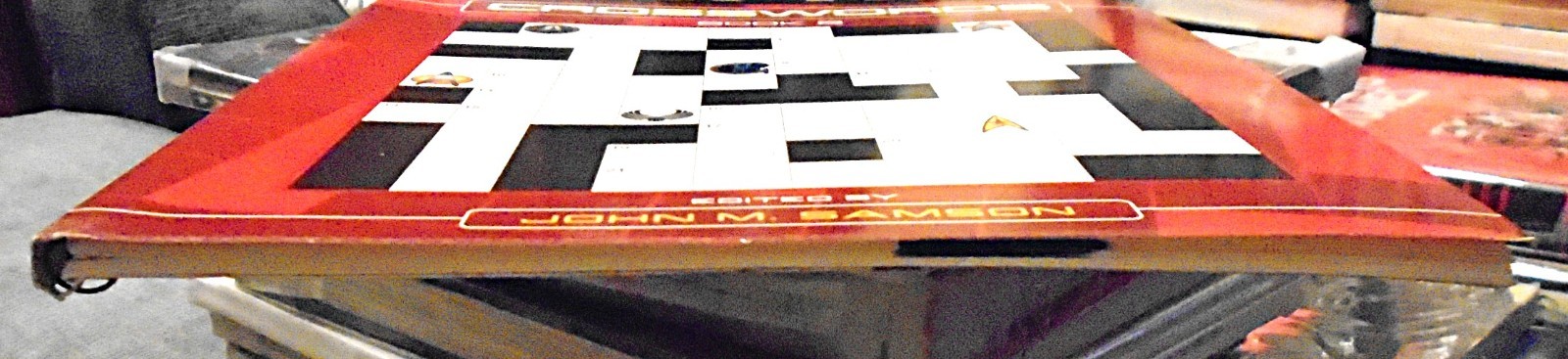 Rare Star Trek Crosswords Book 2 – John M. Samson – 2003 – Like New