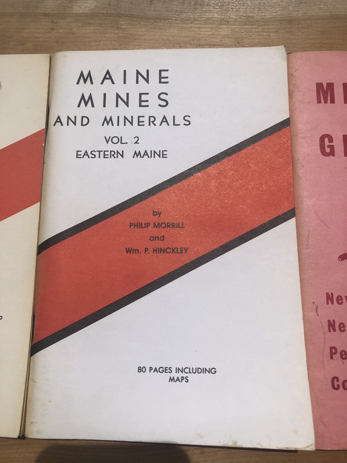 5 Book Lot Mineral & Gem Trails New York New Jersey Pennsylvania Maine Mines CT