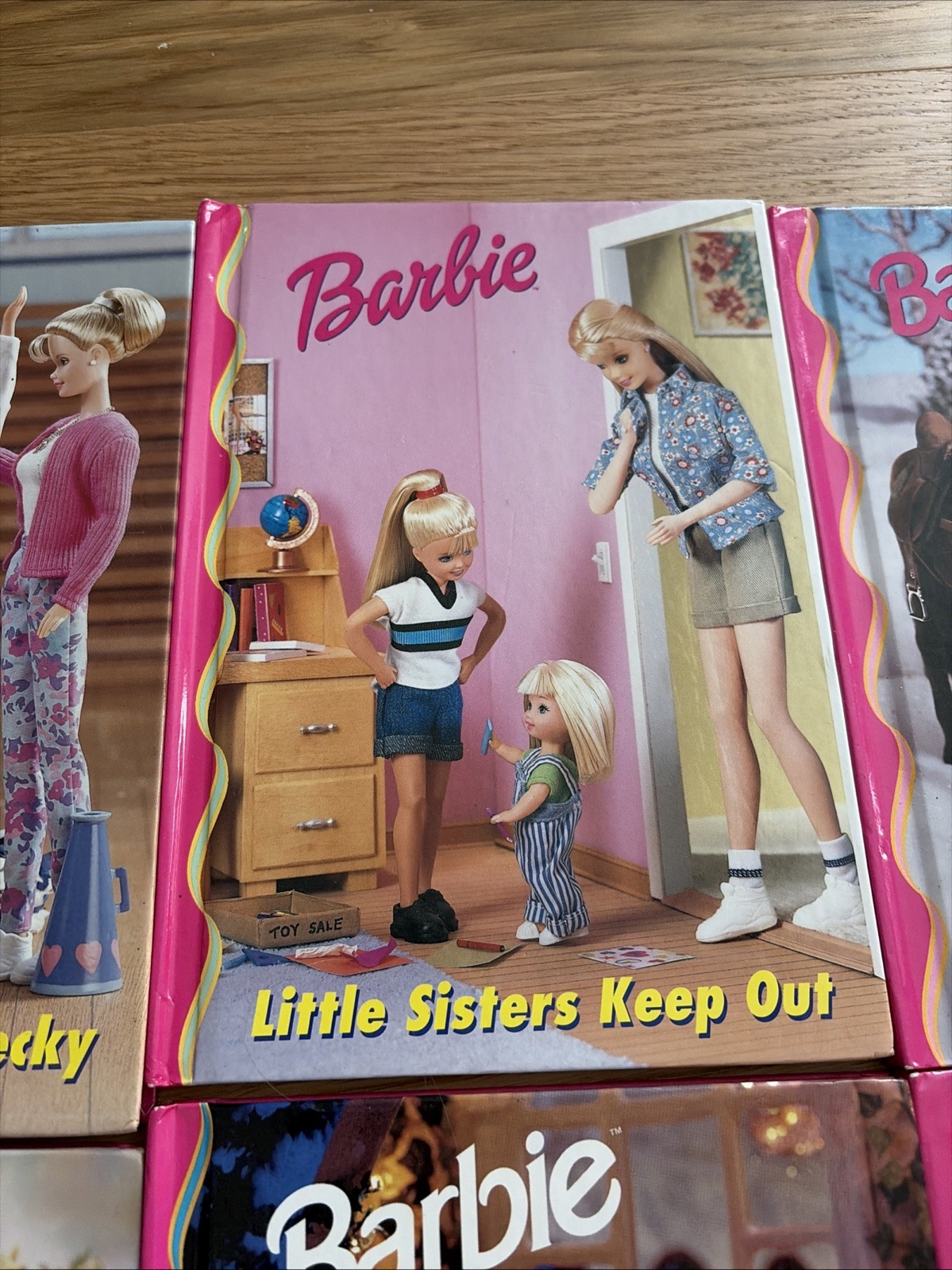 Barbie & Friends Barbie Core Grolier Books Club 1990’s Hardcover Book Lot Of 10