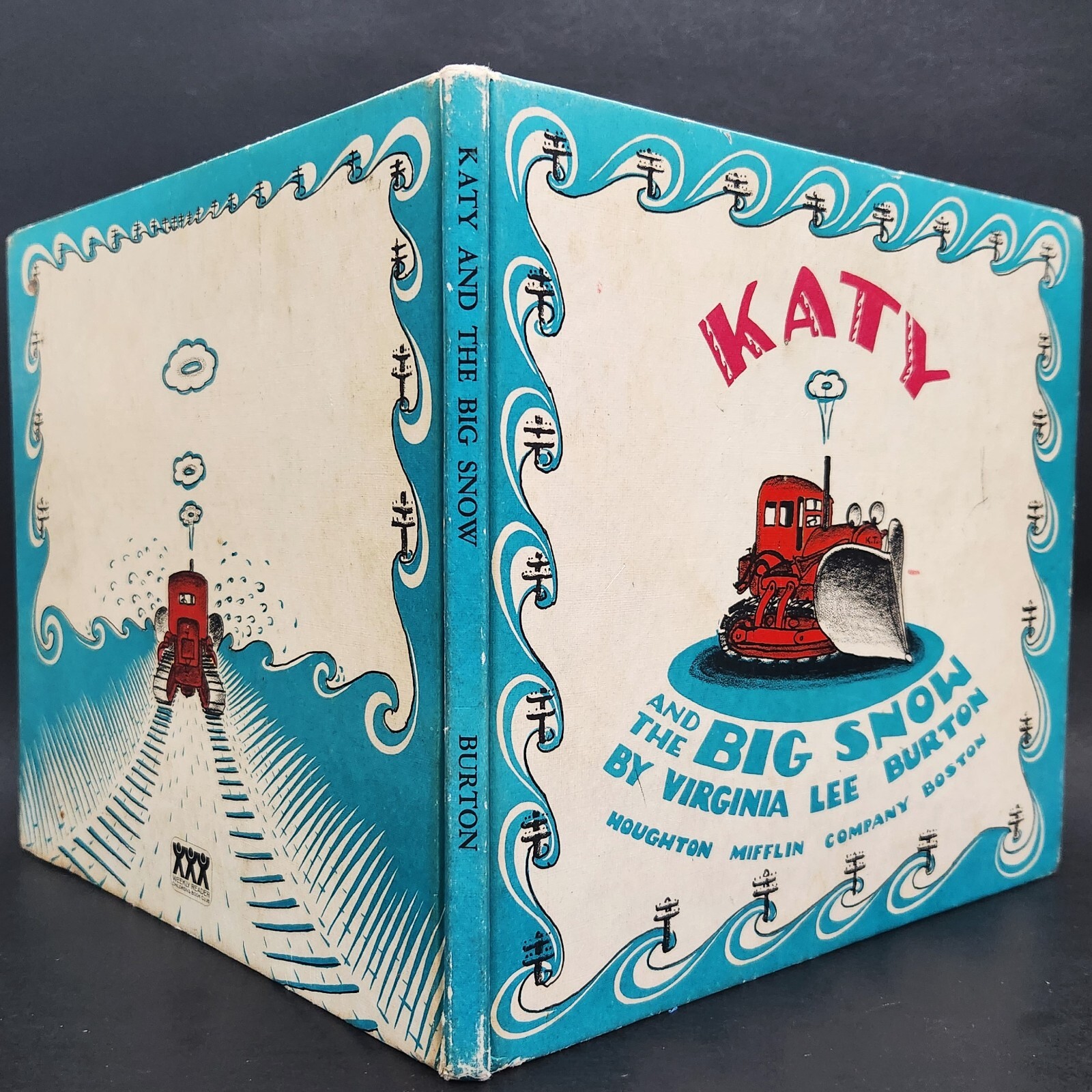 Katy And The Big Snow Virginia Lee Burton 1943 Weekly Reader Childrens Book
