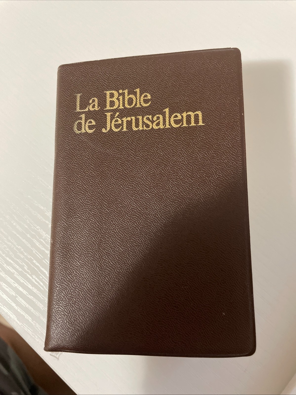 La Bible de Jérusalem Nouvelle Édition Leather Bound French B