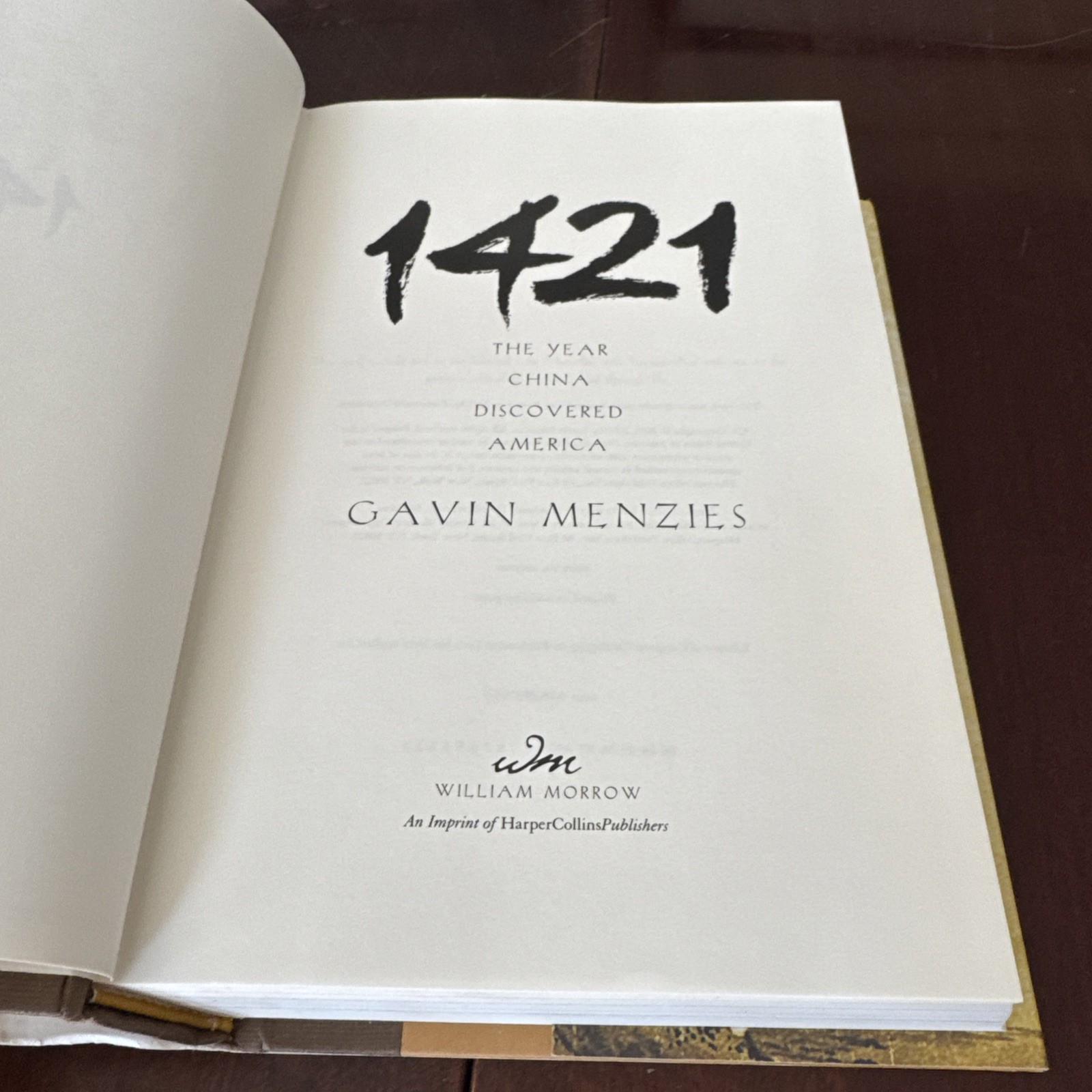 1421: The Year China Discovered America by Gavin Menzies – 2003
