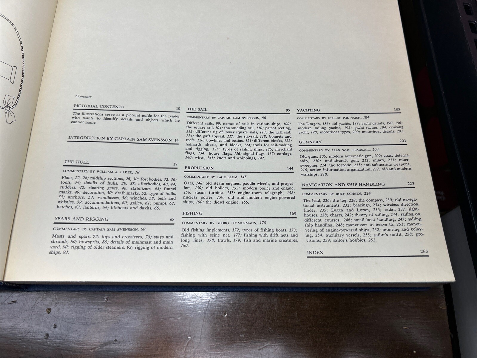 THE LORE OF SHIPS Tre Tryckare ~1963 Hardcover First Edition Printed in Sweden