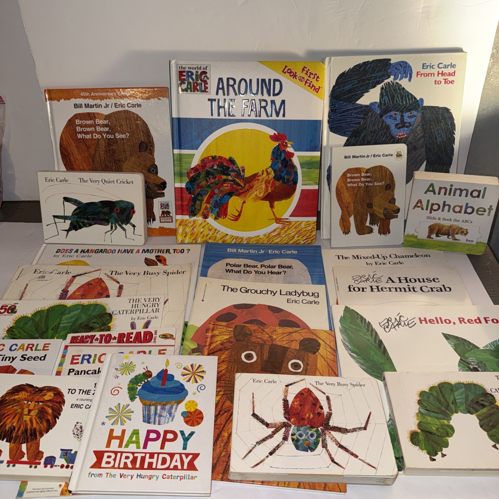 Eric Carle Book Lot 21 Childrens Picture Books Hungry Caterpillar Polar Bear