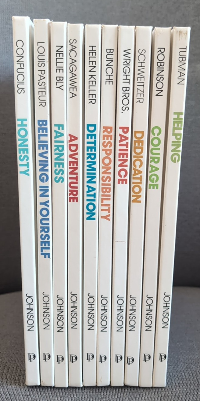 ValueTale Hardcover Children’s Books – Lot of 10 Robinson Tubman Confucius etc.