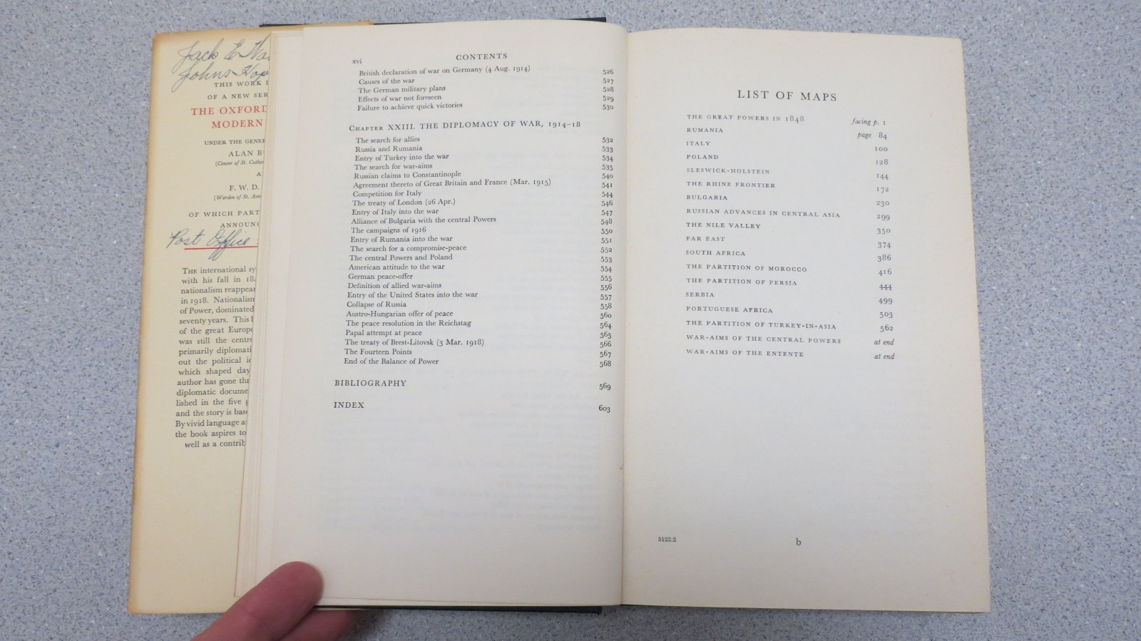 The Struggle for Mastery in Europe 1848-1918 by Taylor – Oxford Press hardcover