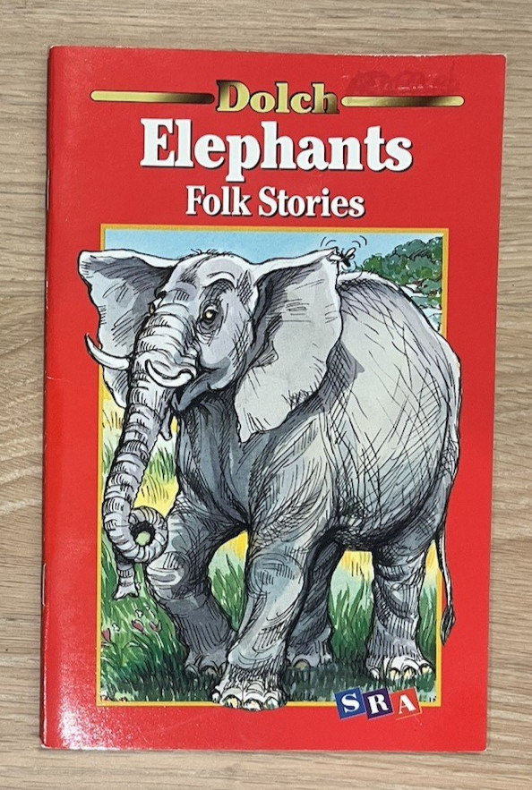 Dolch LOT of 3 Books: Friendly Birds, Elephants, In the Woods True/Folk Stories