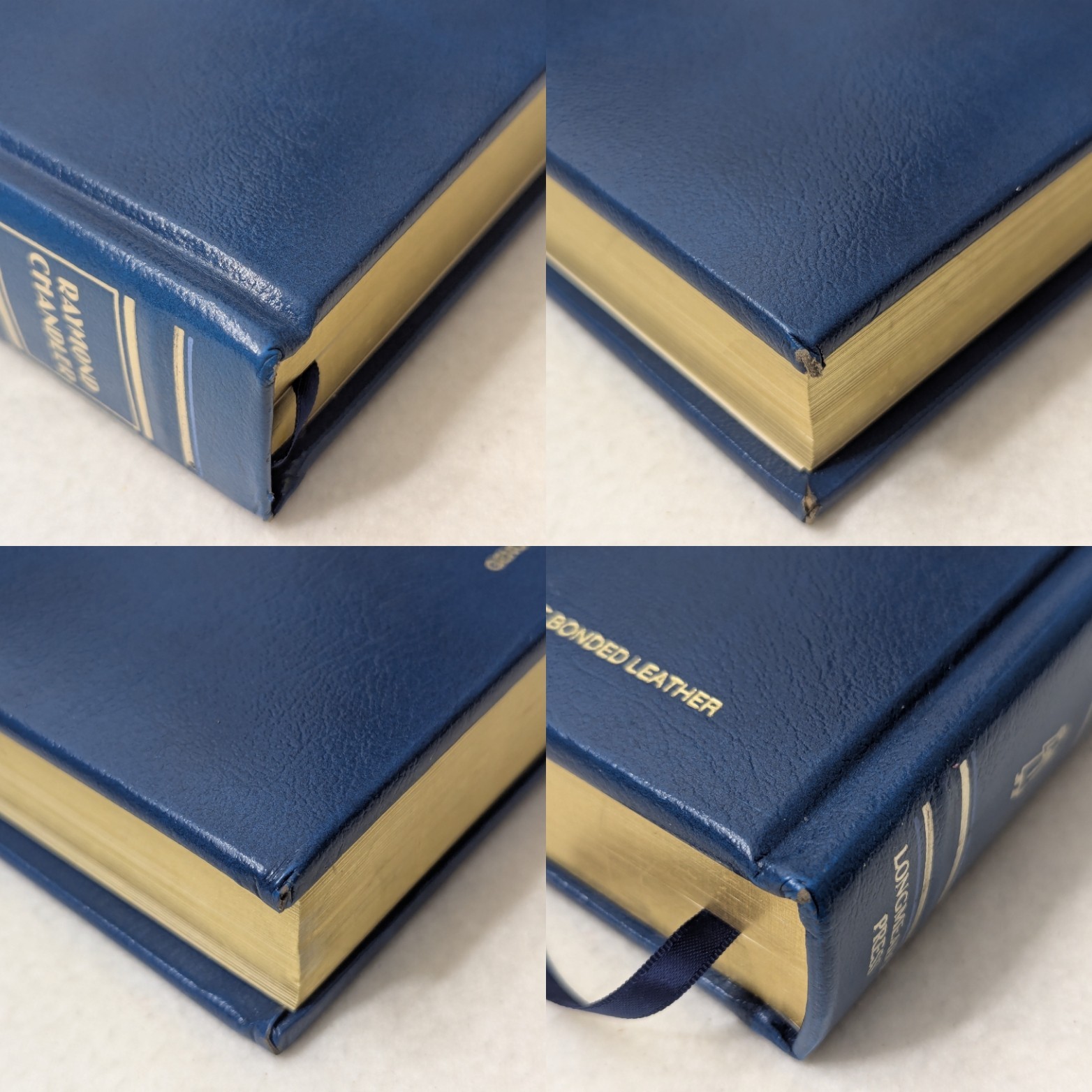 Four Complete Philip Marlowe Novels by Raymond Chandler Leather Bound