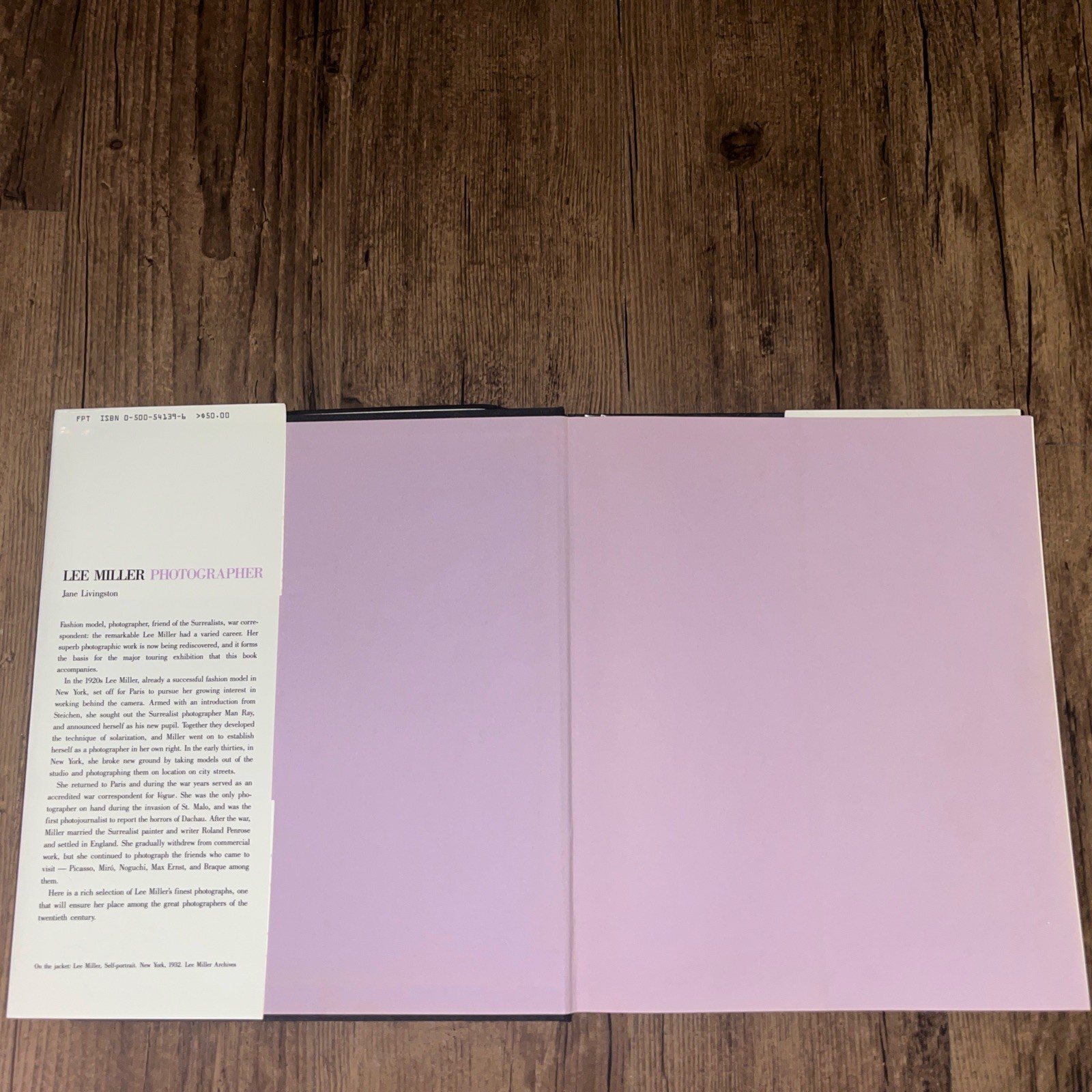 Lee Miller Photographer by Jane Livingston First Edition 1989