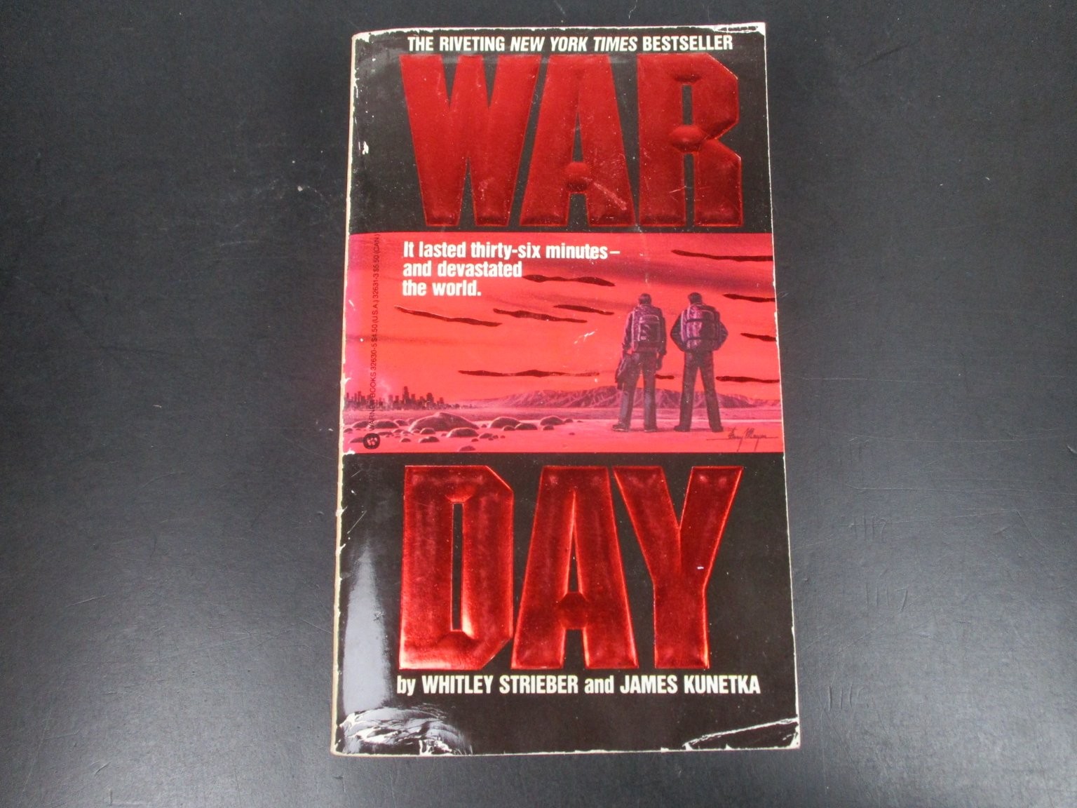 WARDAY by Whitley Strieber James Kunetka 1985 PB POST-NUCLEAR WAR AMERICA