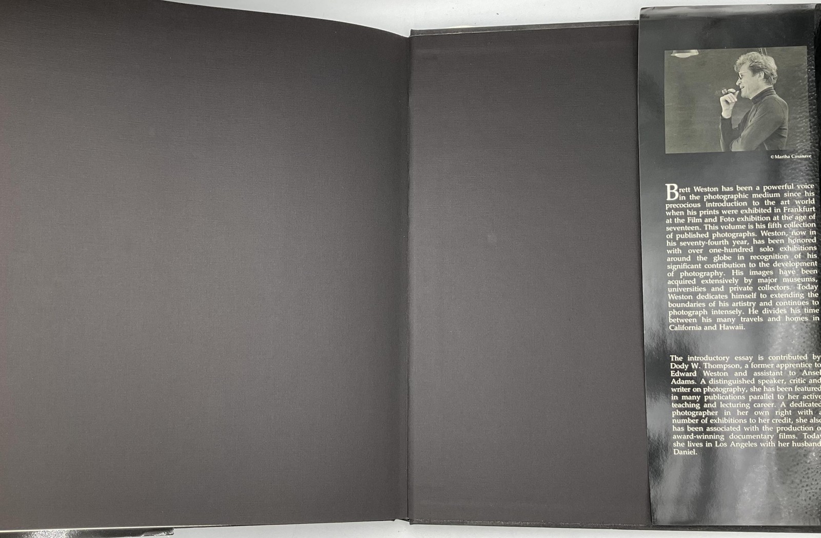 Vintage Brett Weston A Personal Selection First Edition Hardcover 1986