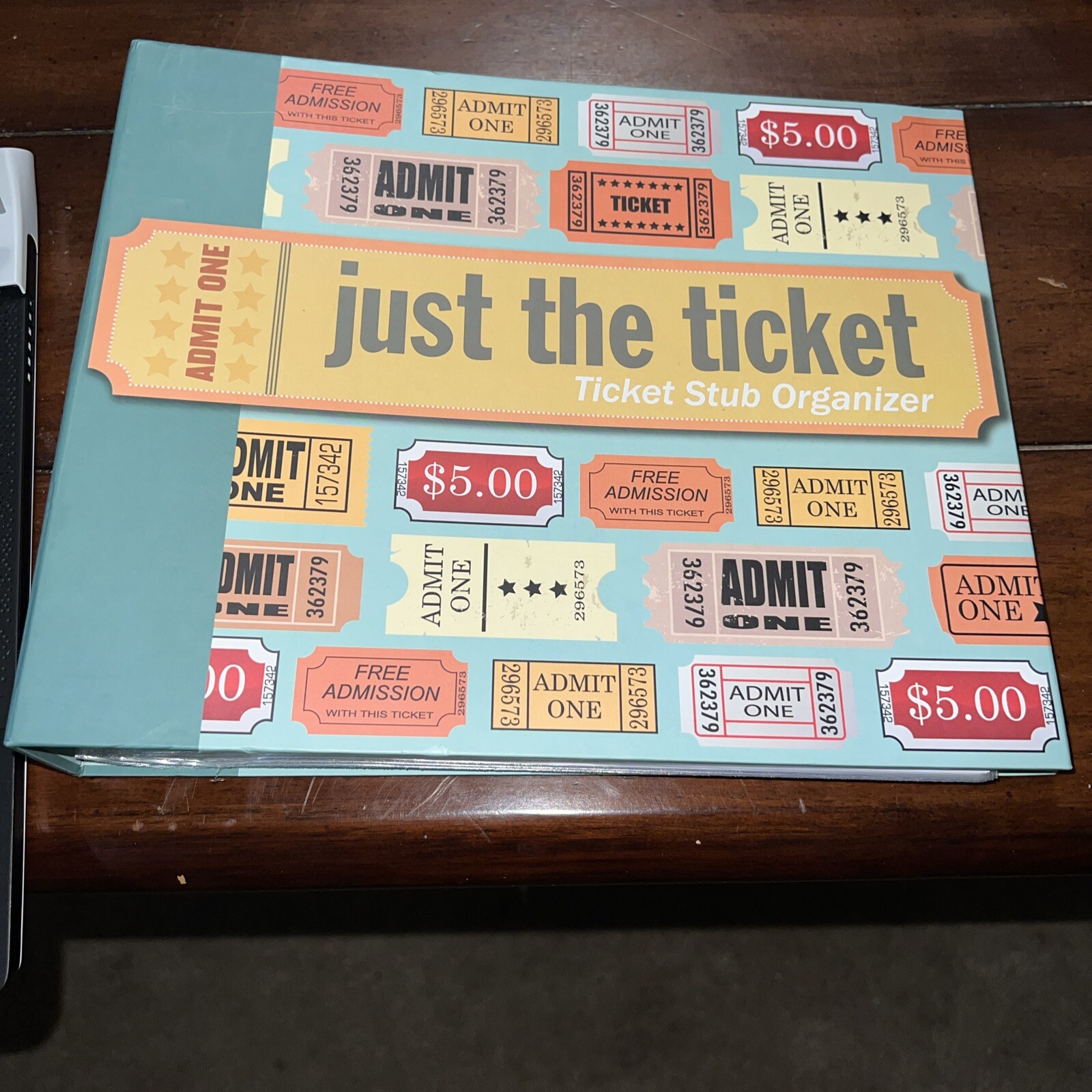 Just the Ticket: Ticket Stub Organizer by Peter Pauper Press (L7)