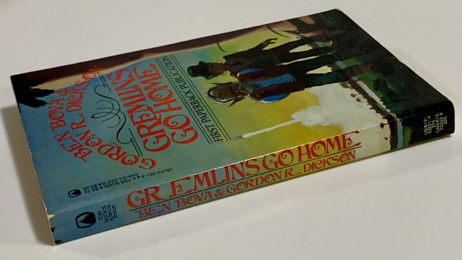 Gremlins Go Home By Ben Bova Gordon R. Dickson Paperback Sci-Fi 1984 Tor
