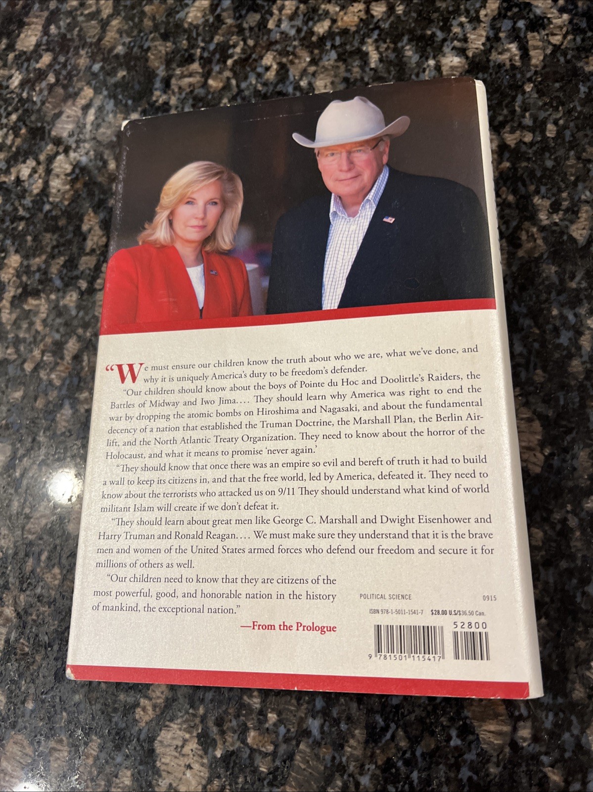 Exceptional By Dick & Liz Cheney 1st ED/Print Bush January 6th Select Committee