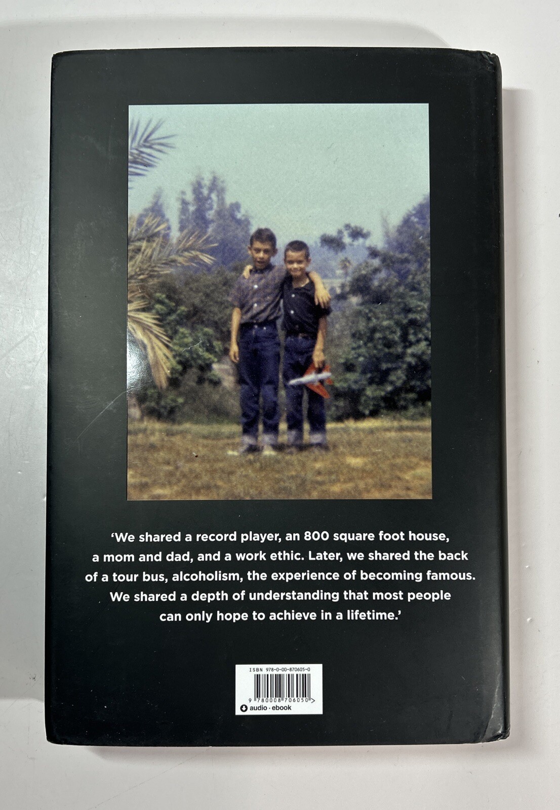 BROTHERS Alex Van Halen SIGNED Autographed 1st First Edition Hardcover New