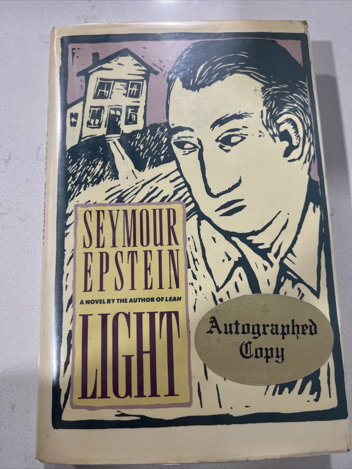 SIGNED* First Ed. 1989 Light by Seymour Epstein (Henry Holt) Hardcover w/ DJ