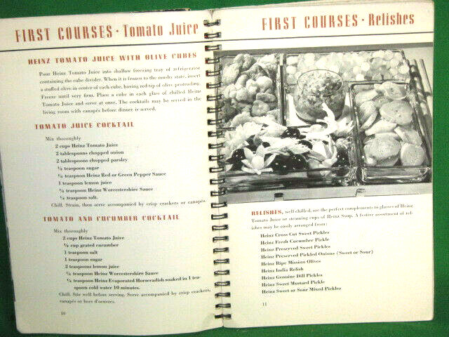 1939 HEINZ SPIRAL RECIPE BOOK – 212 PAGES