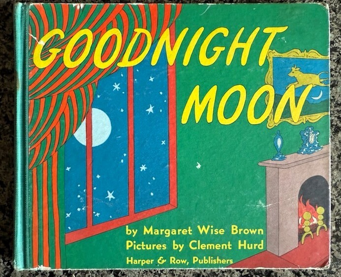 Goodnight Moon By Margaret Wise Brown + Clement Hurd – Harper & Row- 1947 – RARE