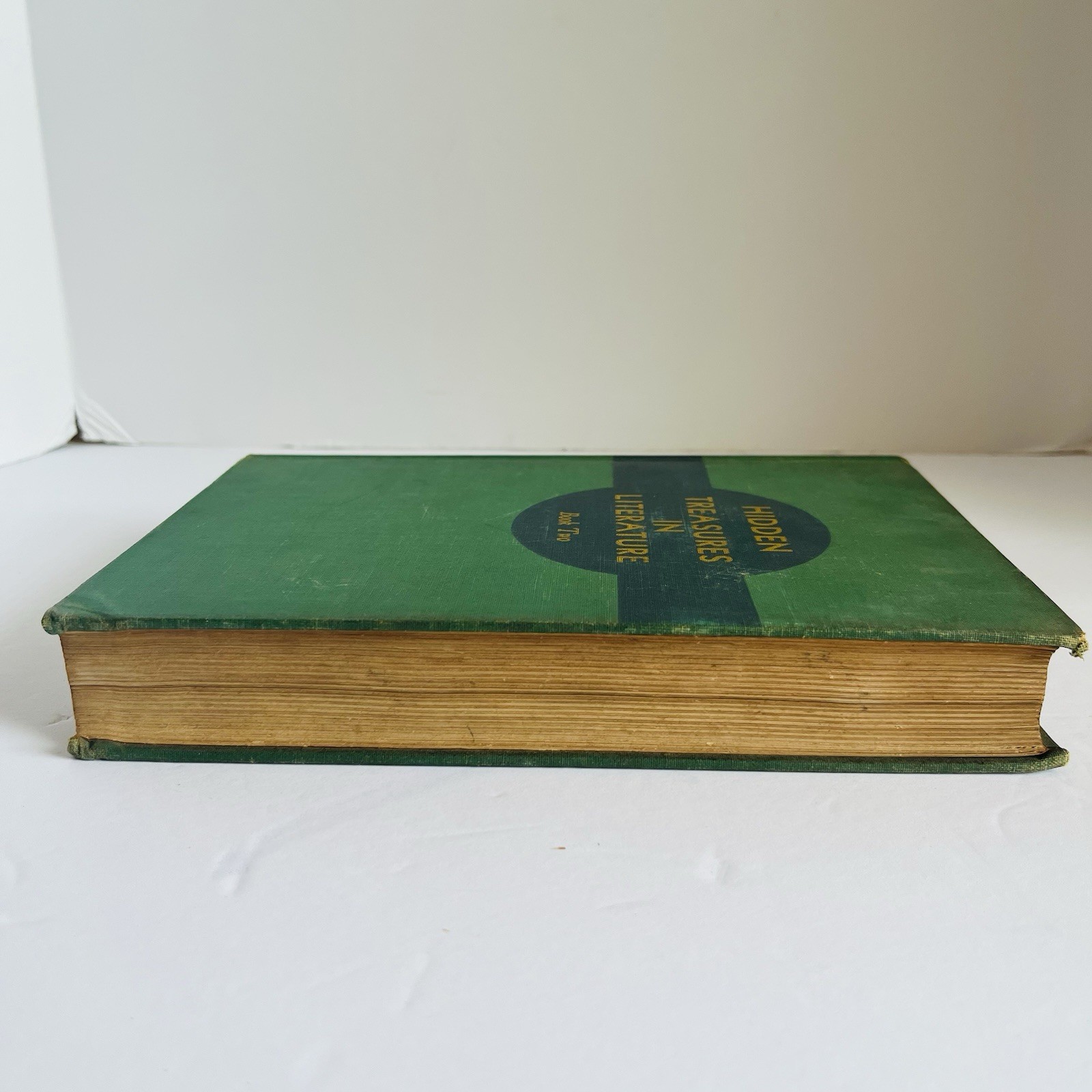 Vintage 1935 Hidden Treasures in Literature Book Two Harcourt Brace Textbook HC