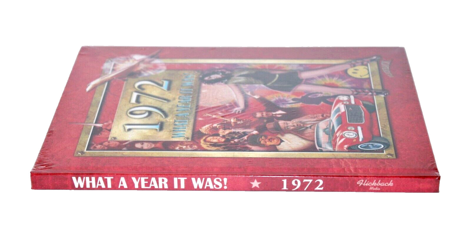 1972 What A Year It Was Book Birthday Coffee Table Flickback Gift HC NEW