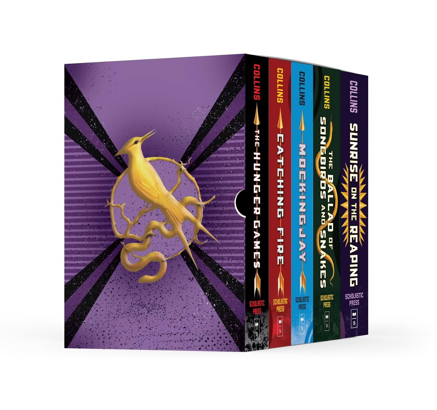 Hunger Games 5-Book Hardcover Box Set (The Games, Catching Fire,…
