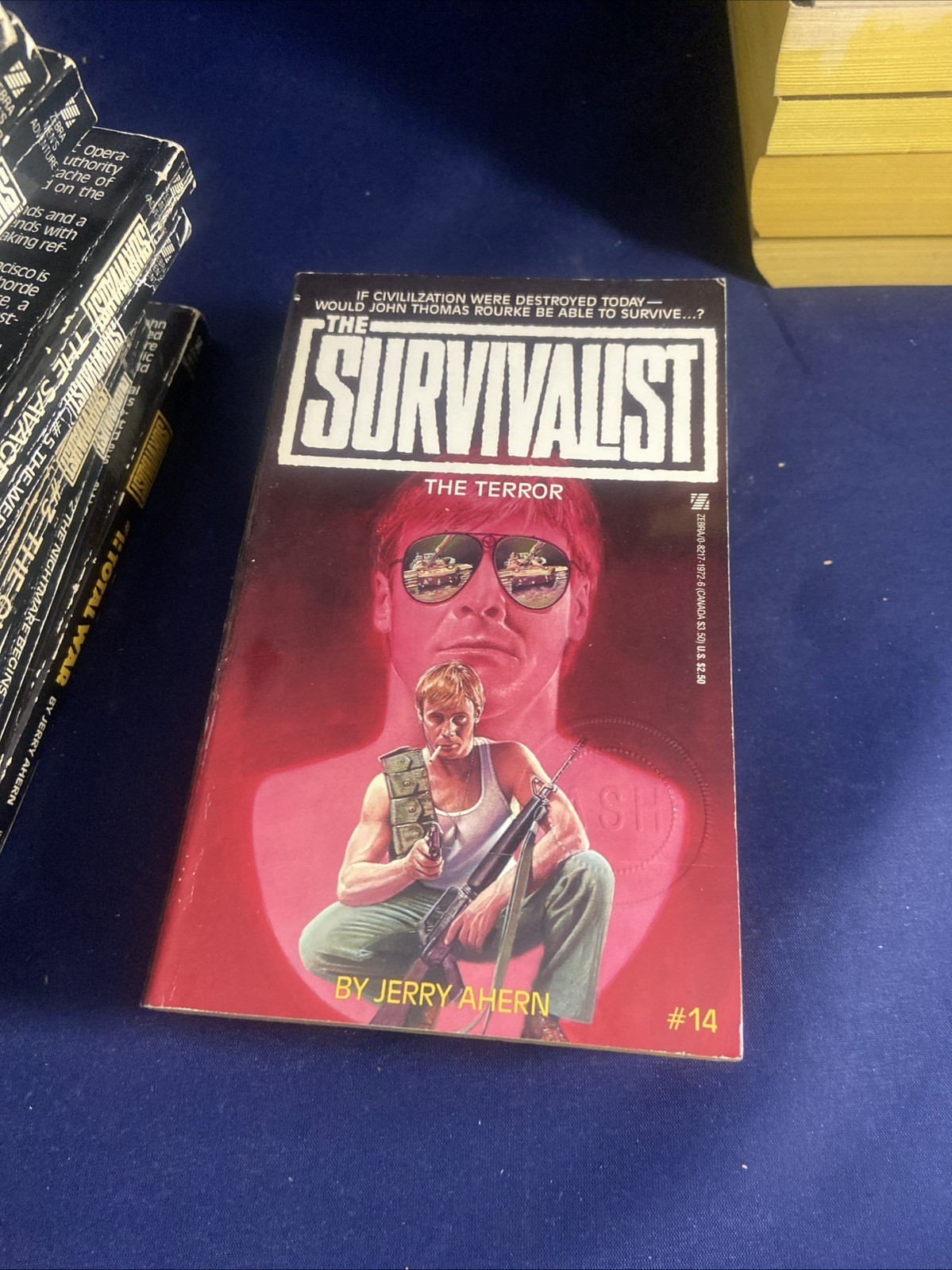 The Survivalist Jerry Ahern PAPERBACK LOT 1-16; 19-24 + Mid-Wake/The Legend NICE