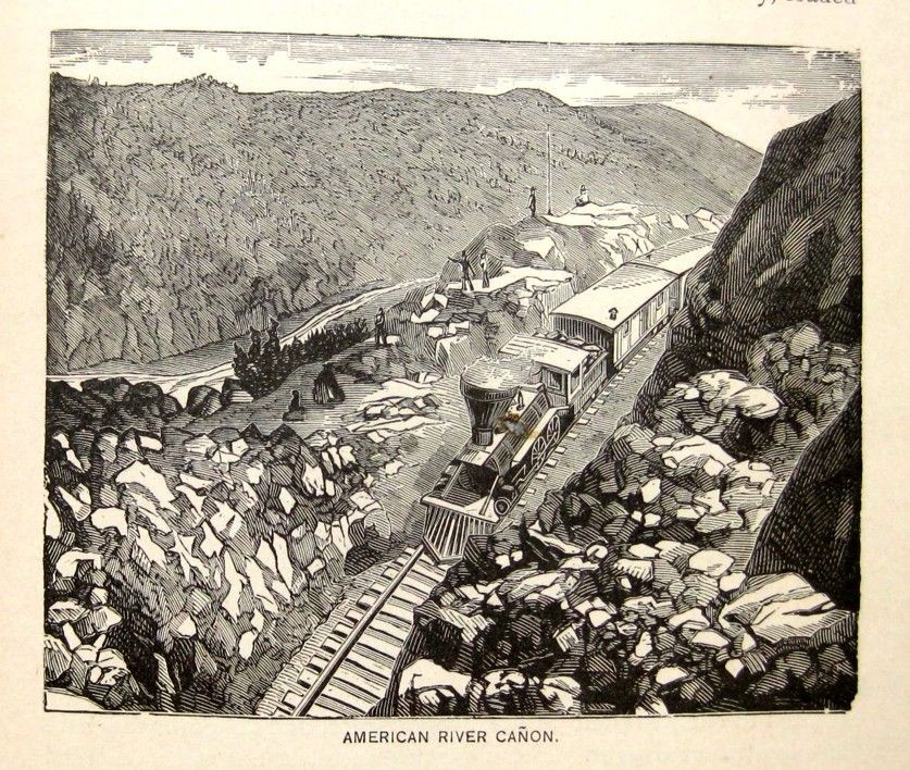 1891 OLD WEST PIONEER GUIDE CALIFORNIA NEVADA COLORADO RANCH MINING RAILROAD