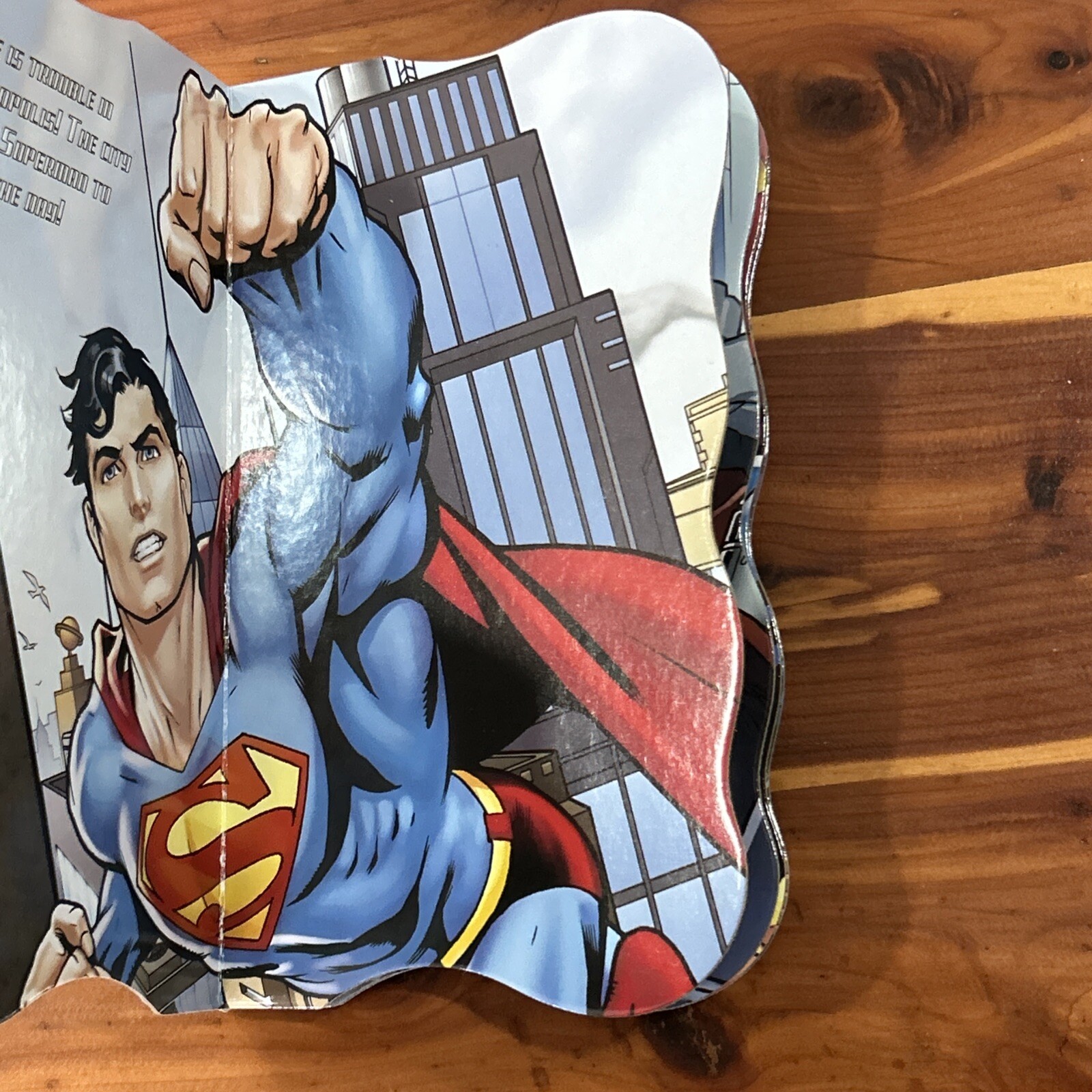 Shape Book Superman Lot Of 4 Books 2010 DC Bendon Publishing