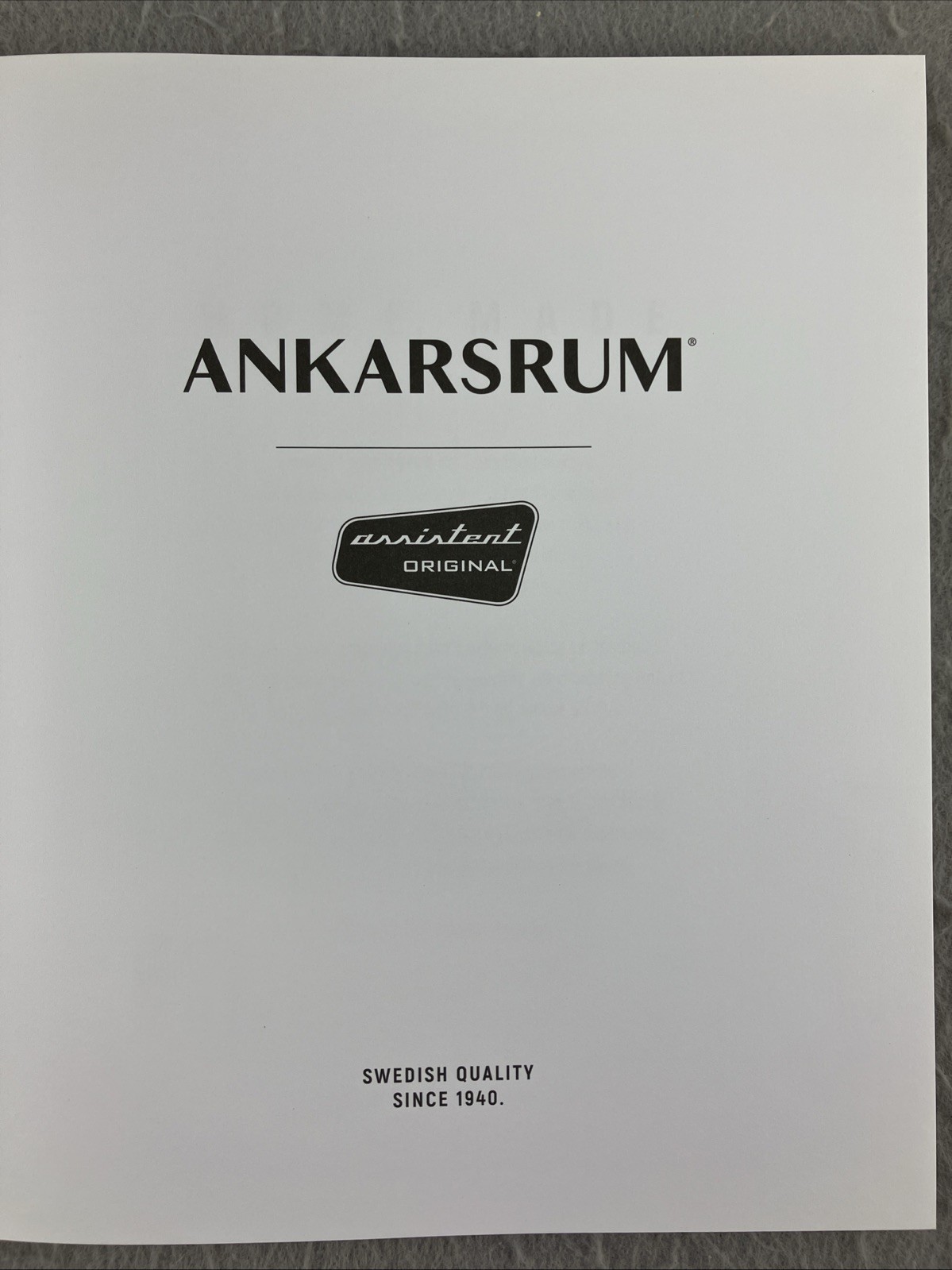 Ankarsrum Home Made Recipes & More Cookbook AB Sweden 2018 Kitchen Stand Mixer