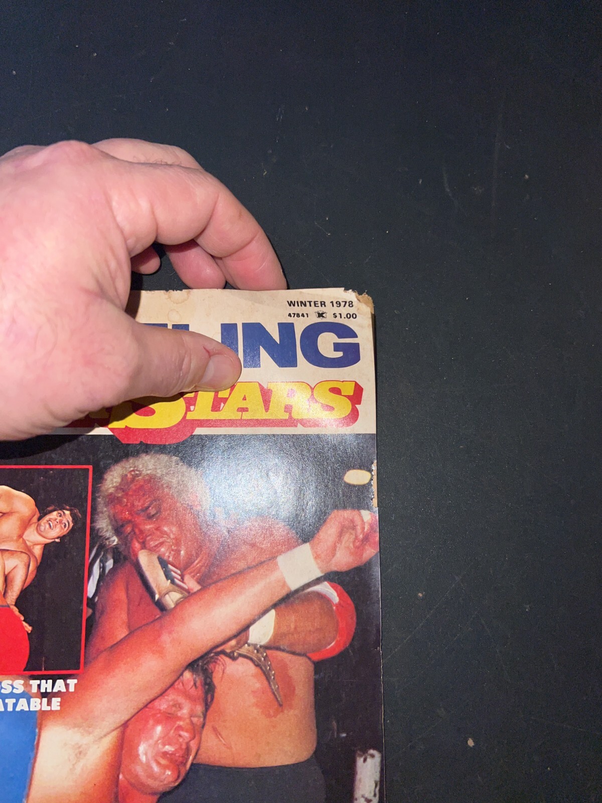 Wrestling Super Stars Magazine Winter 1978 Dusty Rhodes Cover AWA WWF NWA