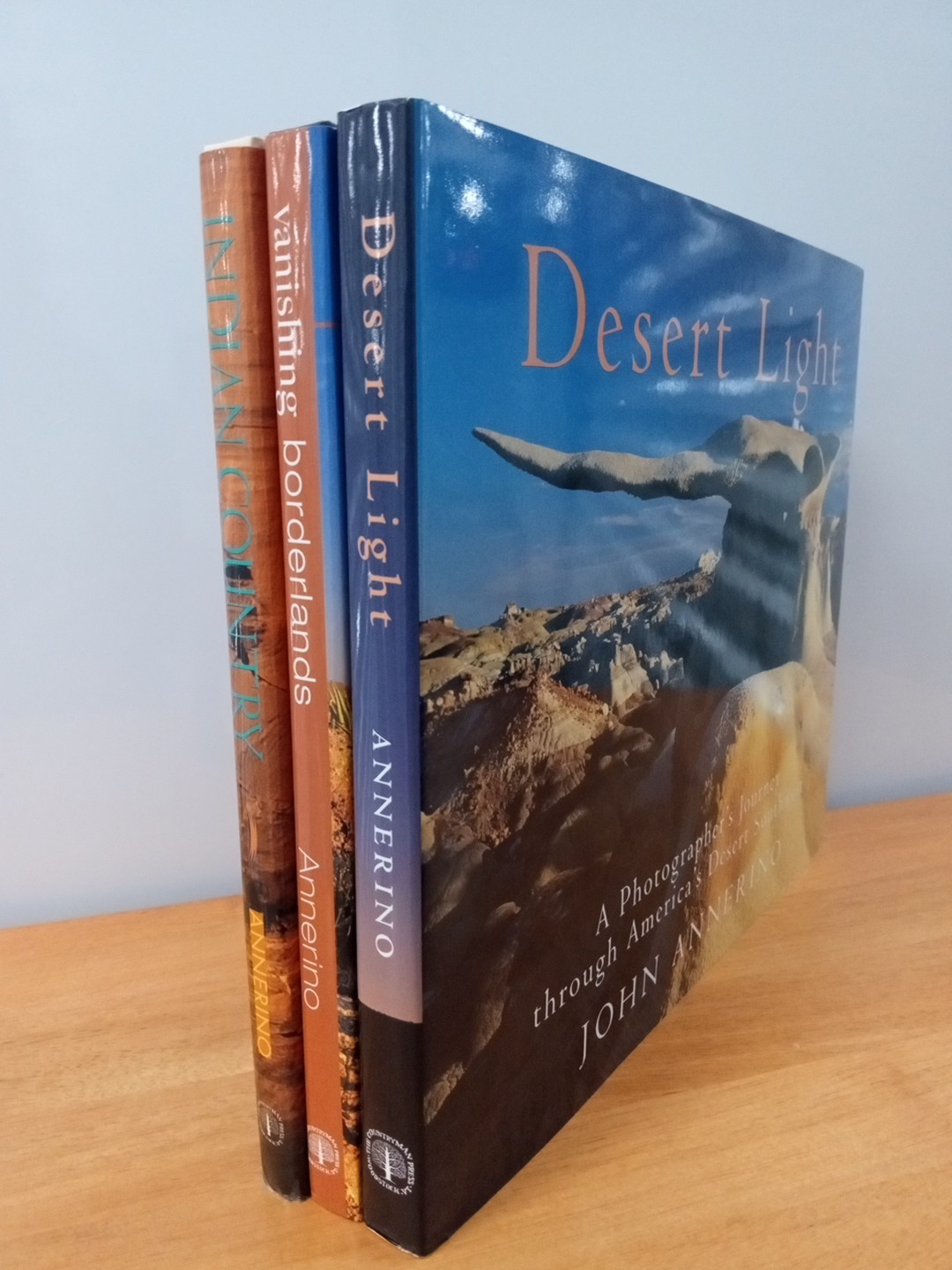 John Annerino Desert Southwest Photography 3 Book Lot Desert Light Borderlands