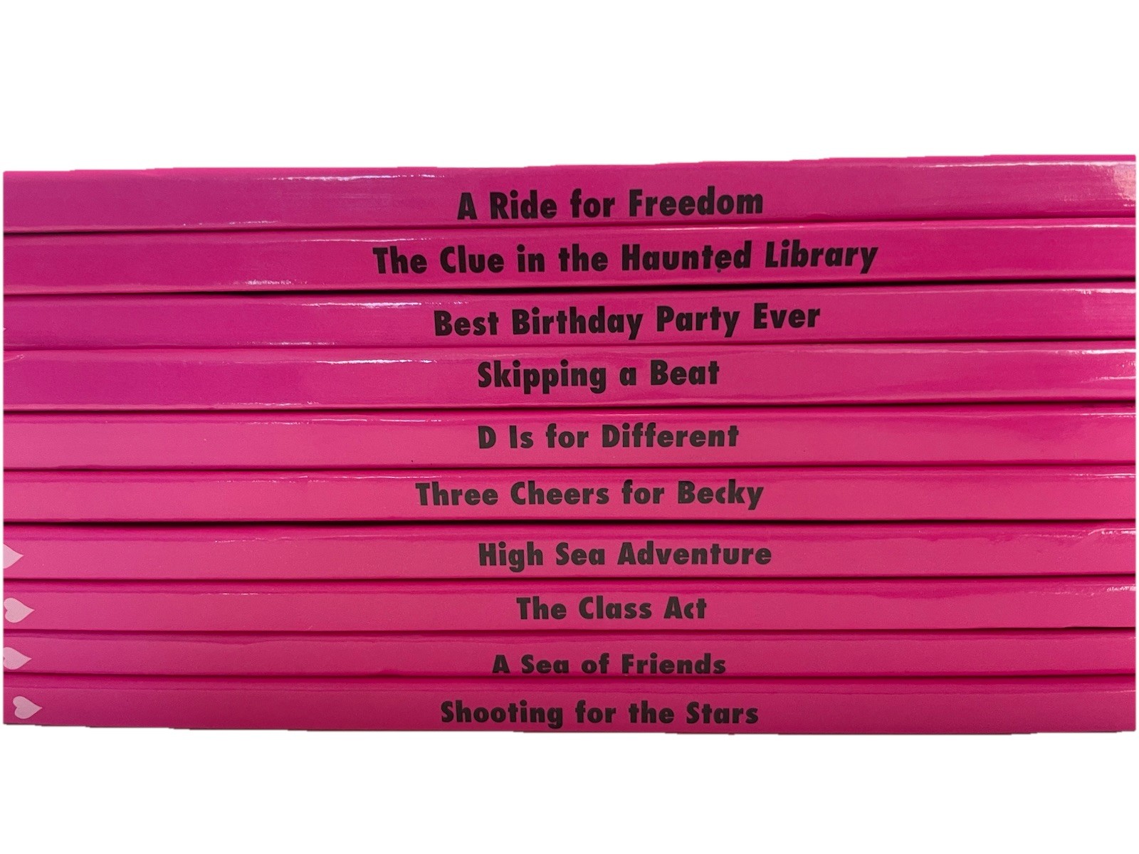 Lot of 10 Barbie & Friends Book Club Hardcover Children’s Books 1998 Set