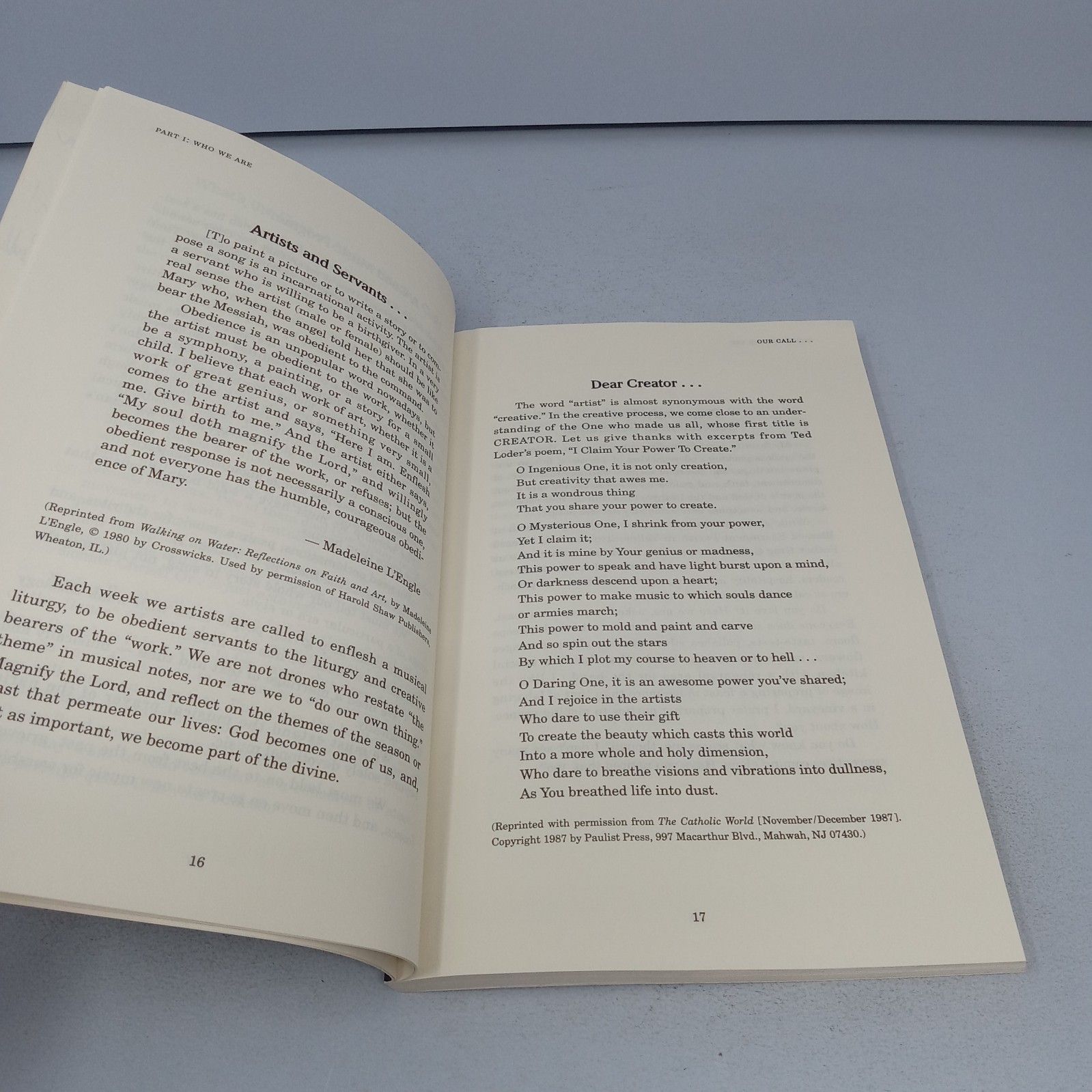 In the Midst of the Assembly: 1994 OCP Publications Paperback by Elaine Rendler