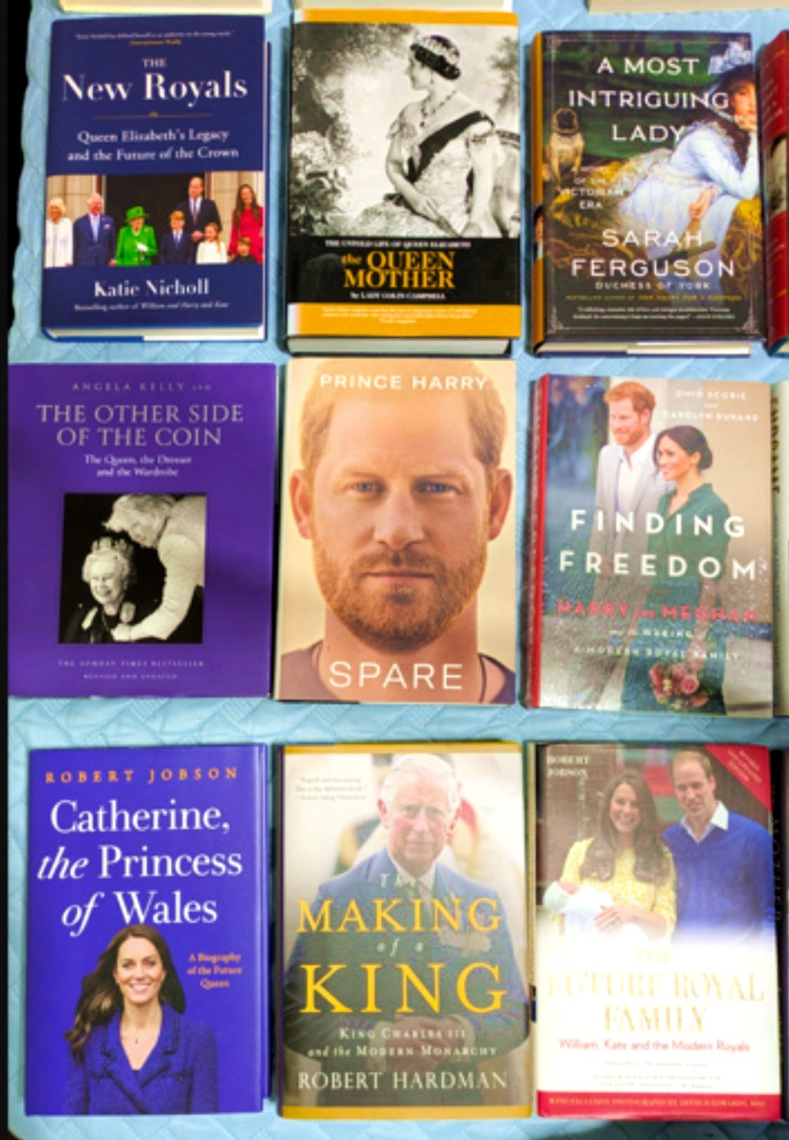 Lot of books on British Royalty