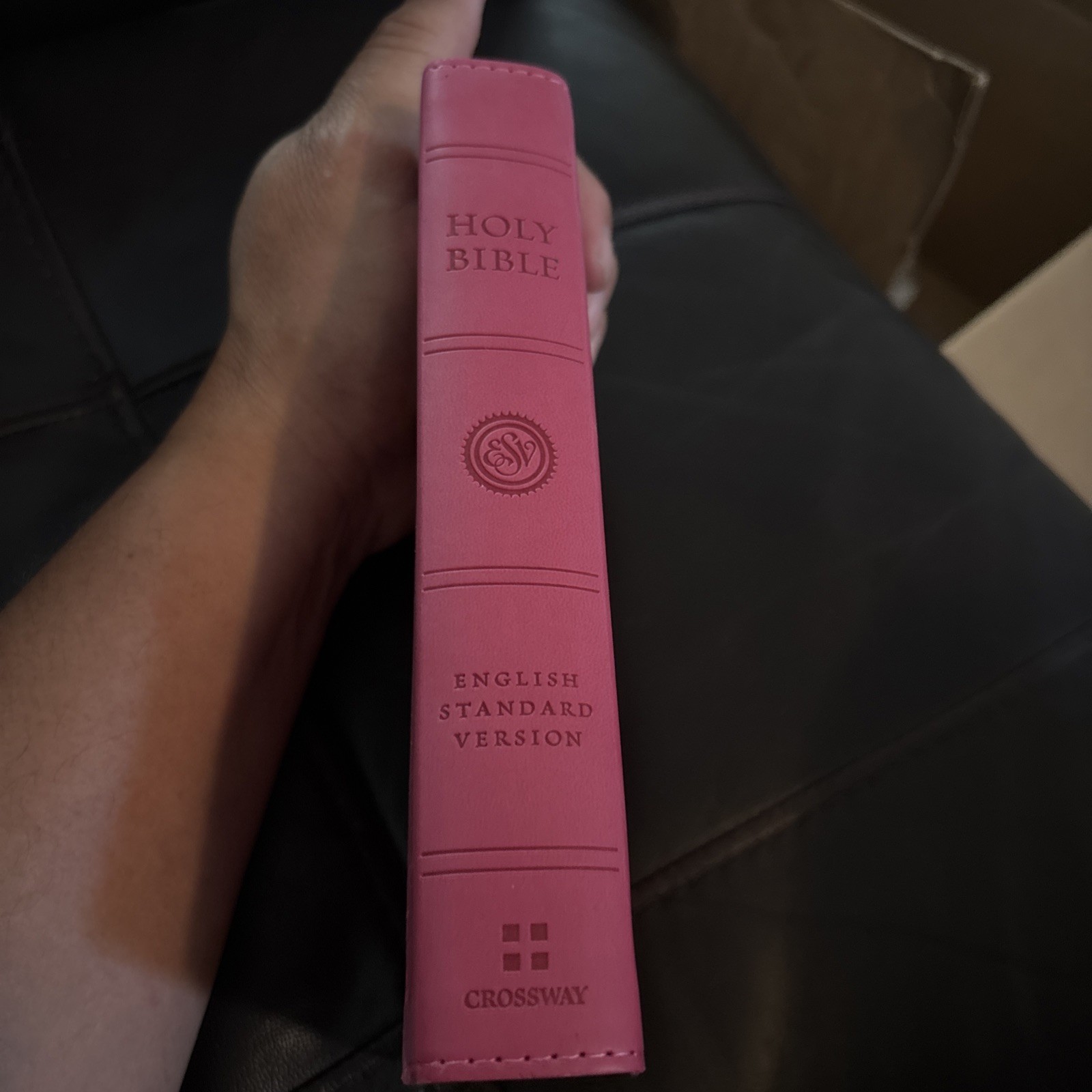 2016 ESV Personal Size Bible TruTone, Berry, Floral