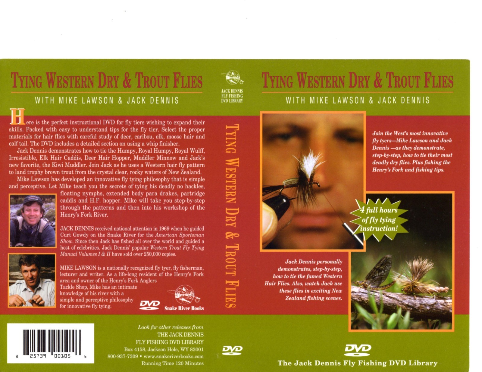 Learn to tie flies with book and video thumb drive with remarkable price