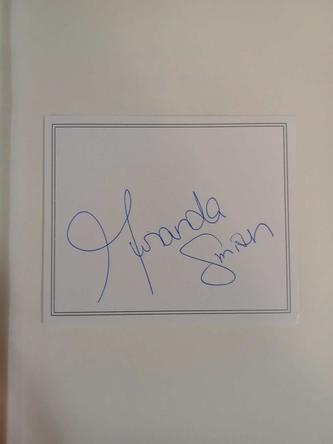 Smile for the Cameras – Miranda Smith SIGNED HCDJ 1st Edition/1st Printing