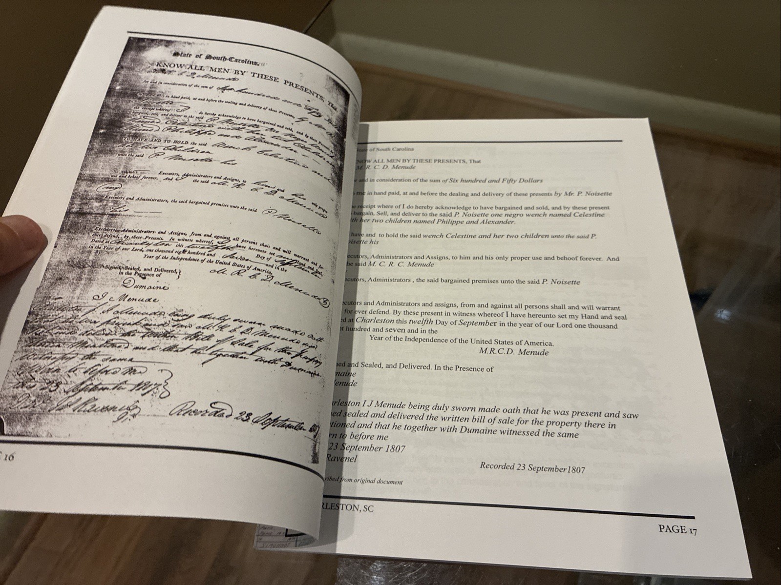 The Noisettes Since 1710 Family Genealogy Book – Margaret Noisette – 86 Pages