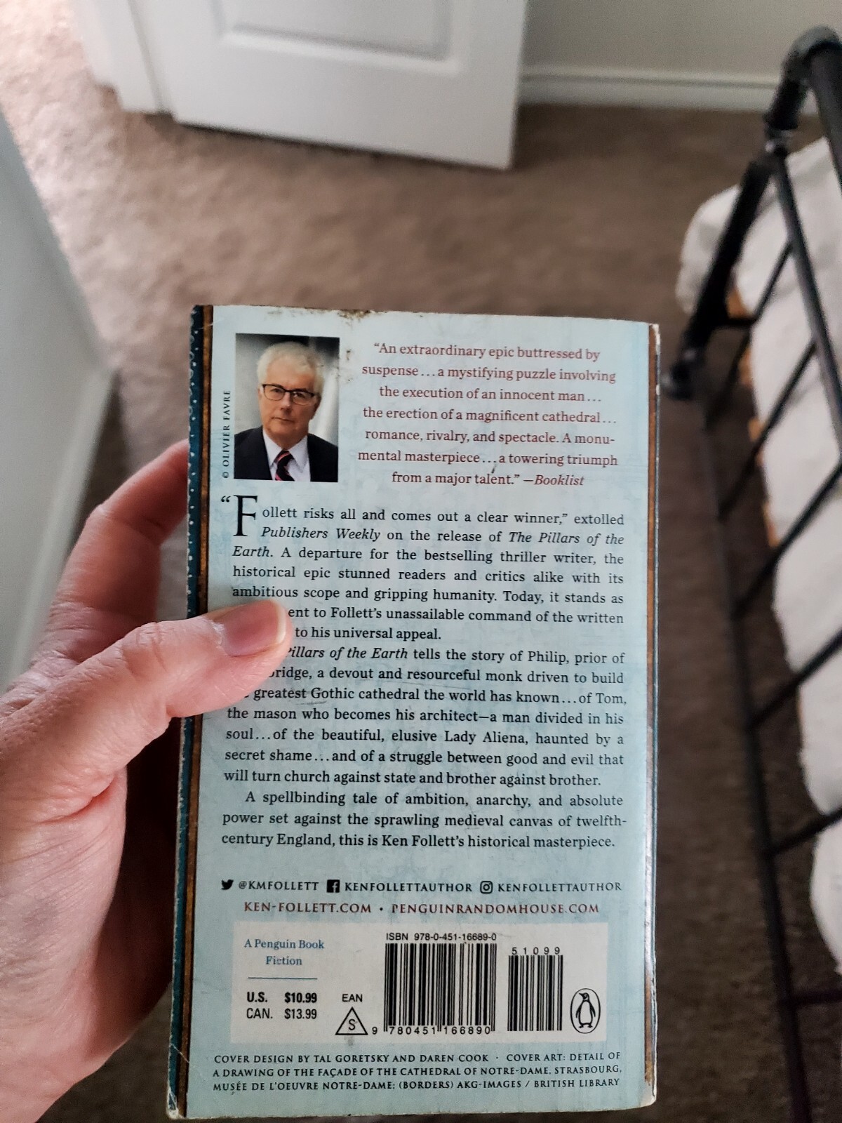 Kingsbridge Ser.: The Pillars of the Earth : A Novel by Ken Follett (1990, Mass