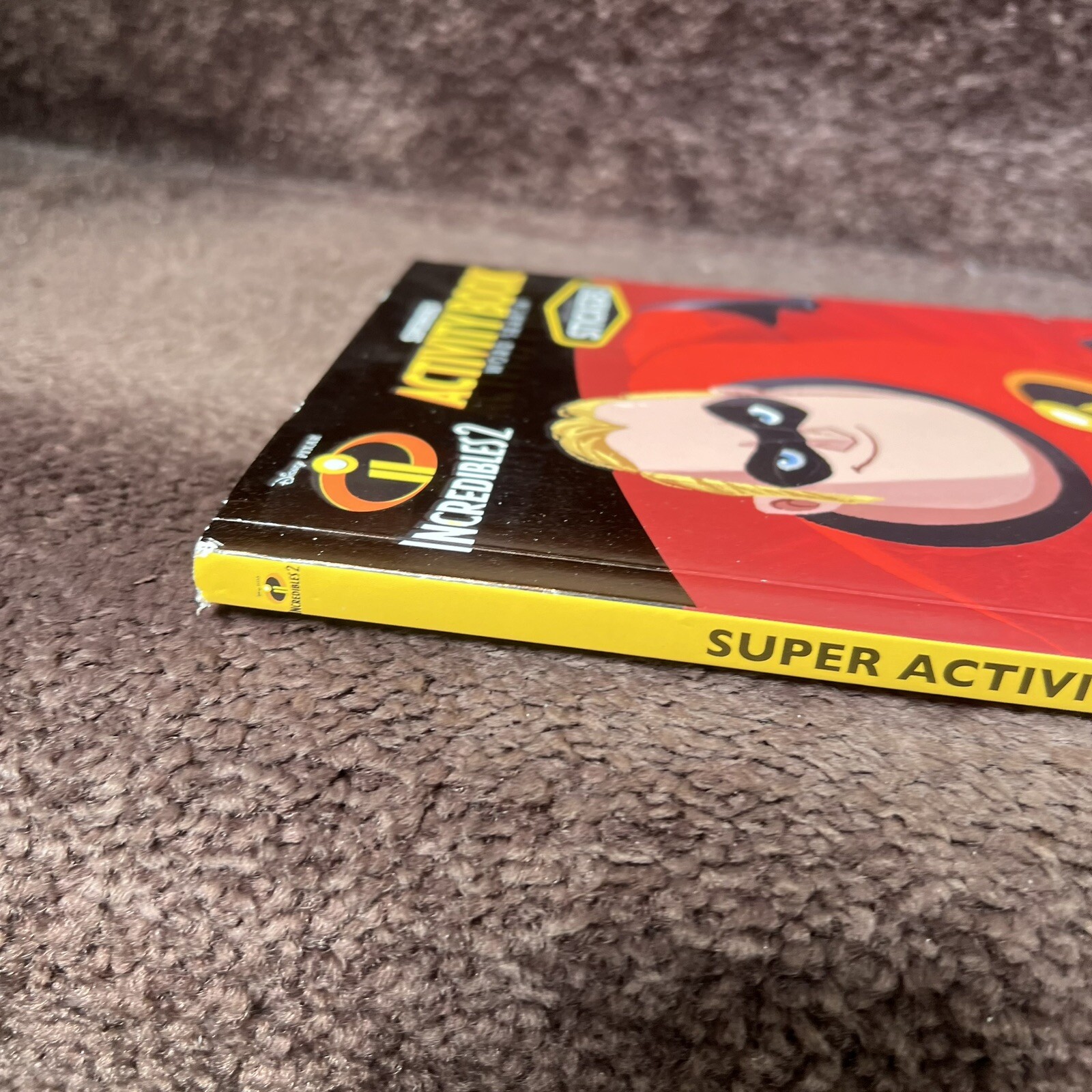 Incredibles 2 Superhero Activity Book Includes Stickers Pixar Disney Unused