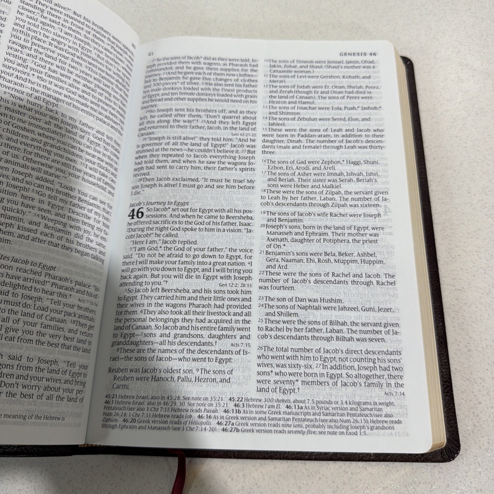 Holy Bible Tyndale Slimline Reference Edition ~ 2004 Bonded Leather Burgundy NLT
