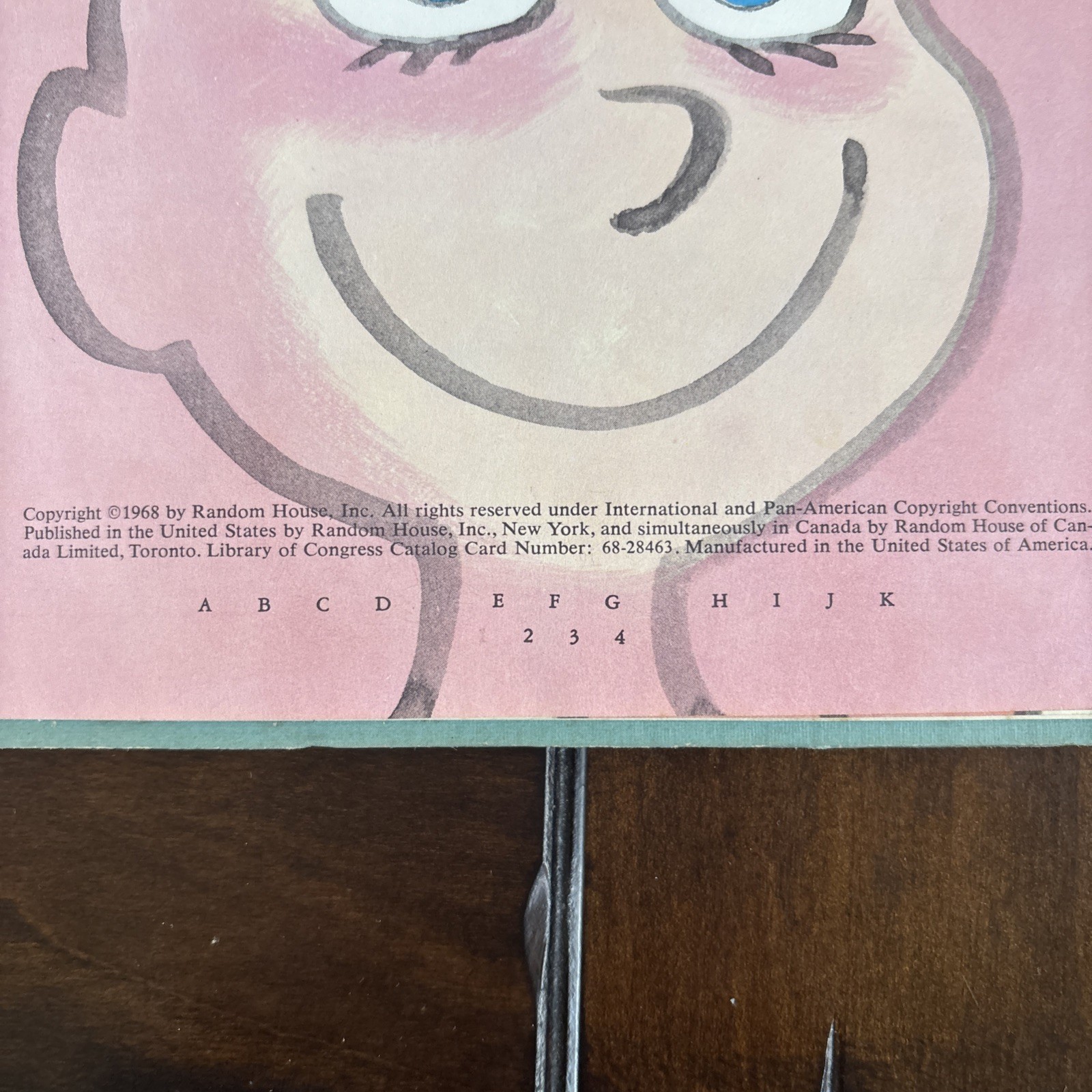 Vintage 1968 “The Eye Book” by Theo LeSieg (Dr Suess) Children’s Hardcover Book