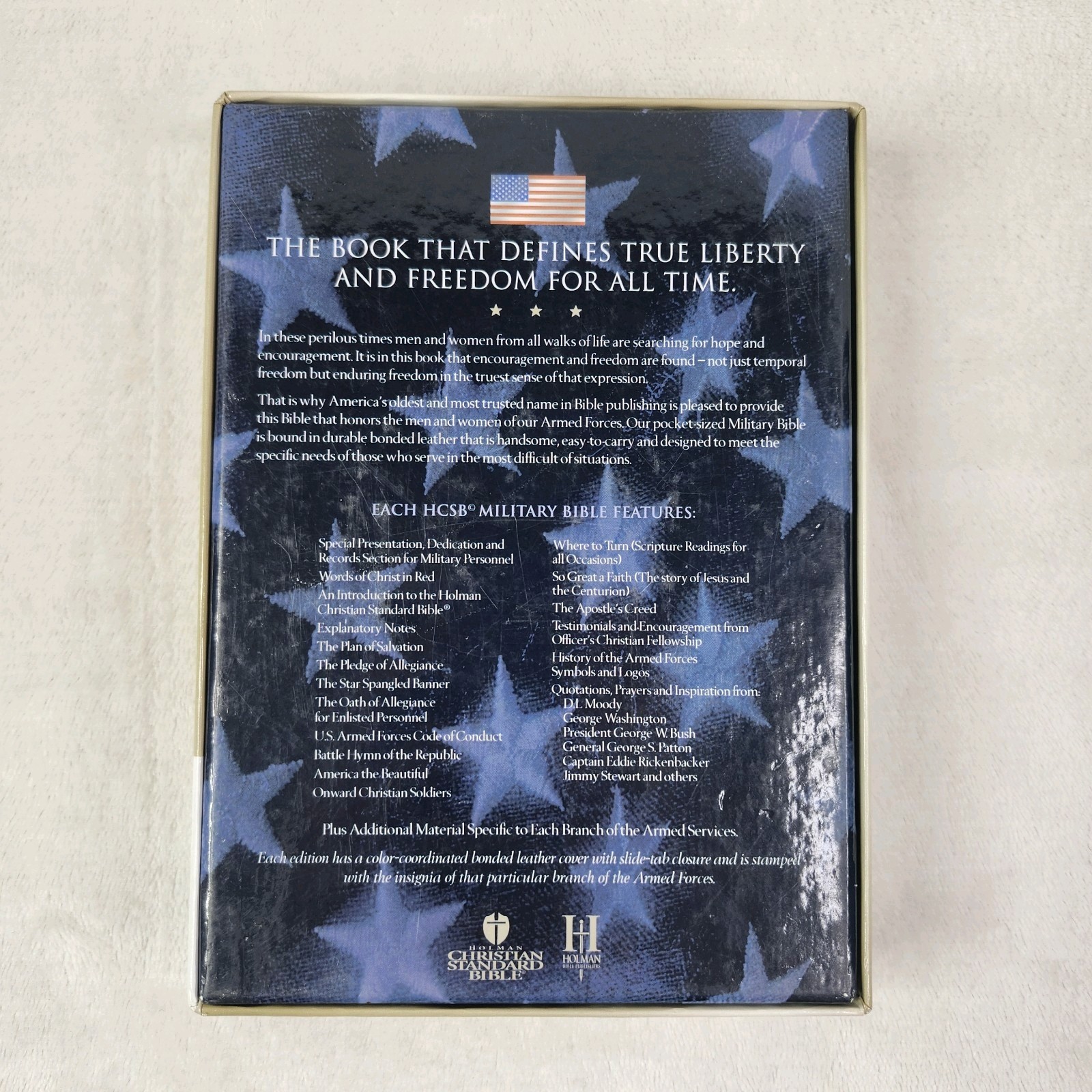 The Marine’s Bible Burgundy Simulated Leather HCSB USMC Christian Standard
