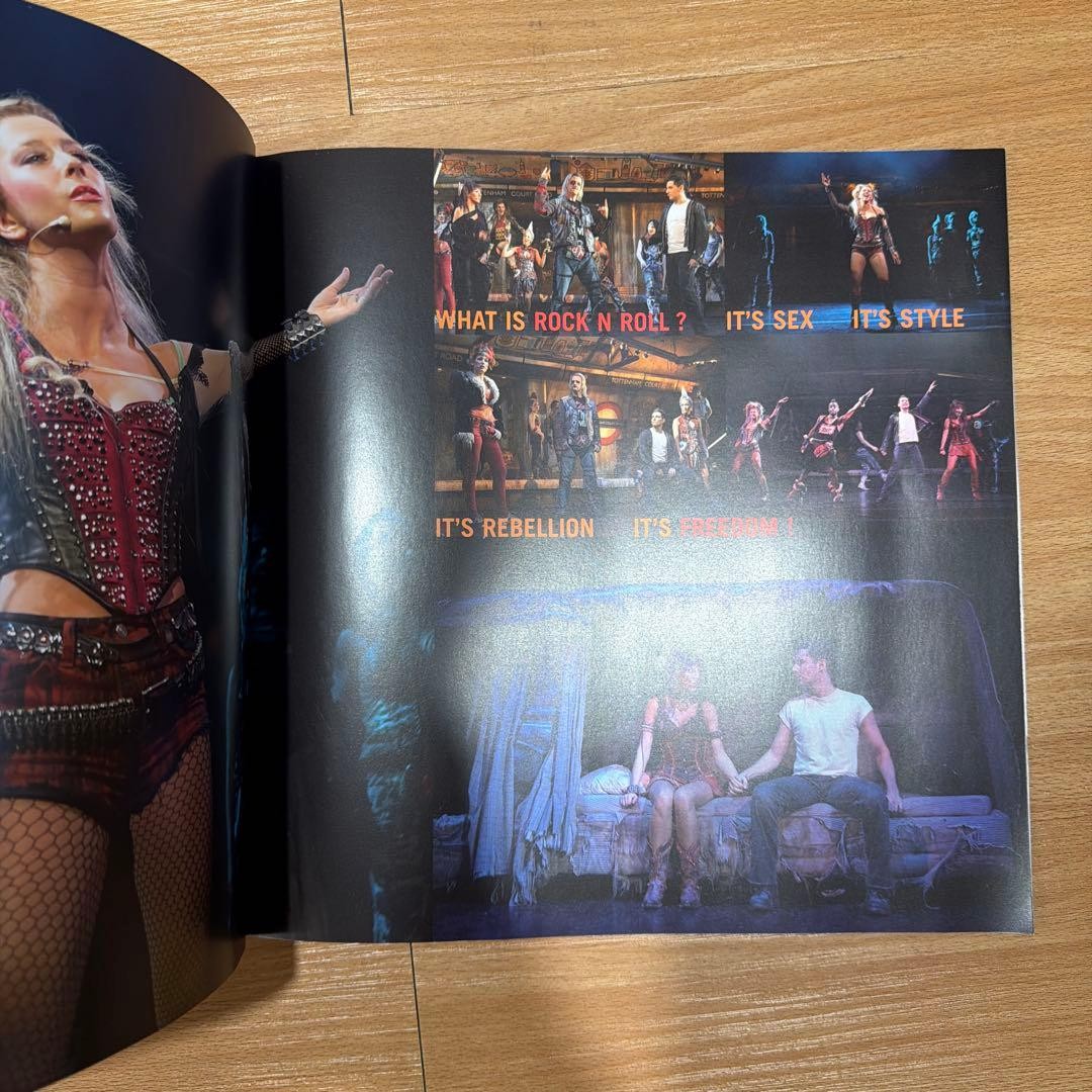 We Will Rock You London Musical Brochure Cast Photos Stage Book