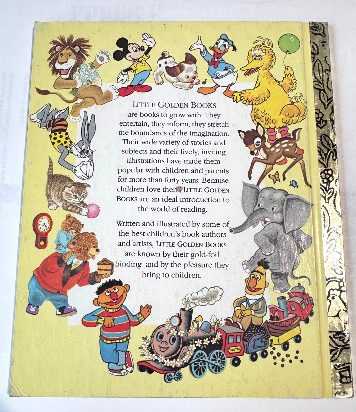 Vintage Mickey Mouse & Goofy The Big Bear Scare A Little Golden Book 1978 M