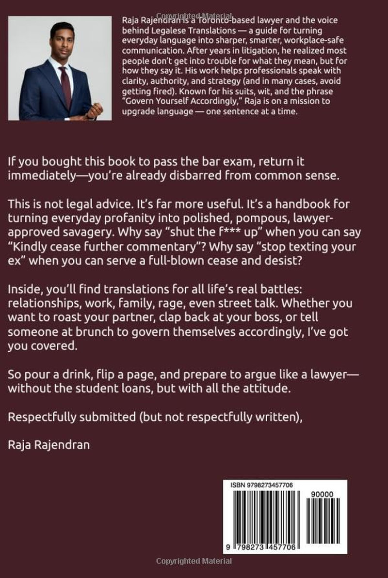 Legalese Translations: First Edition